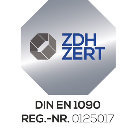 Zertifiziert nach DIN EN 1090